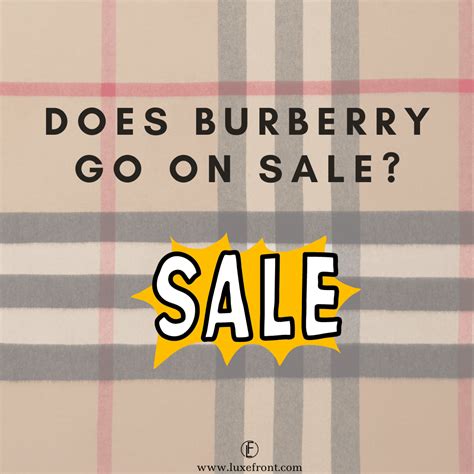 when burberry sale starts 2019|Burberry outlet sale uk.